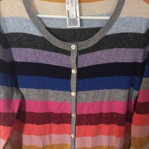 Gap striped union suit pajamas